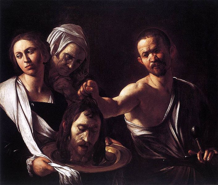  1607 - Salomè con la testa del Battista, National Gallery, Londra